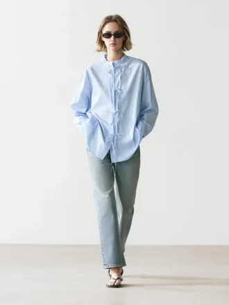 100% katoenen gestreept overhemd