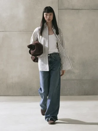 100% katoenen gestreept overhemd