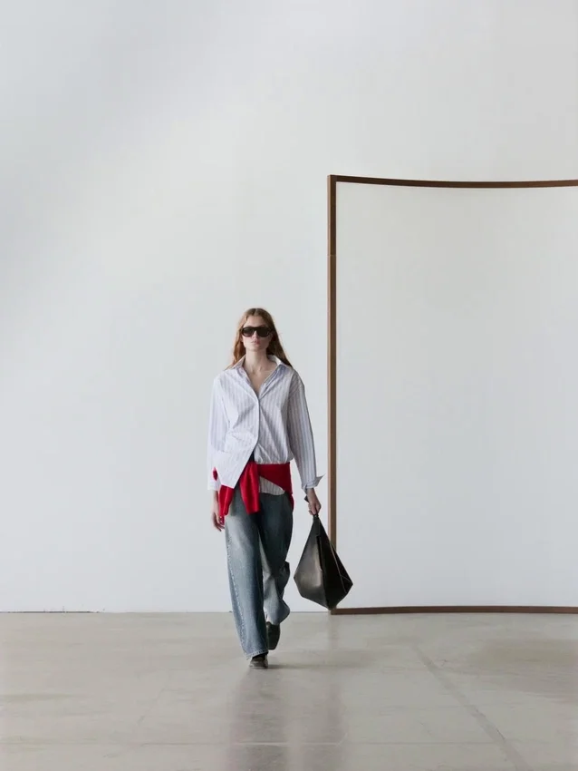 100% katoenen gestreept overhemd 100% katoenen gestreept overhemd