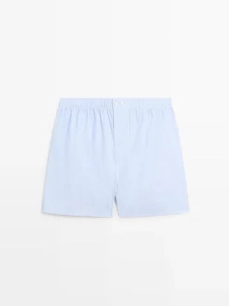100% katoenen gestreepte boxershorts