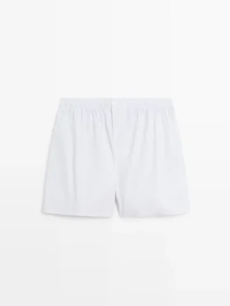 100% katoenen gestreepte boxershorts