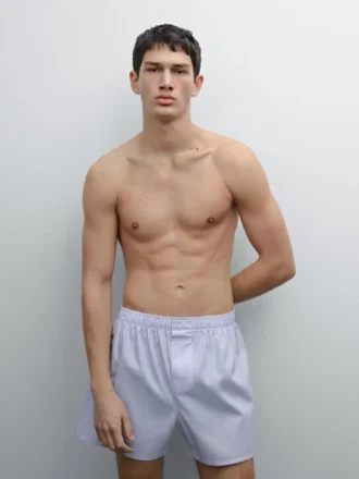 100% katoenen gestreepte boxershorts