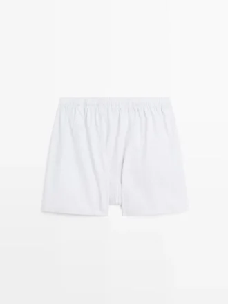 100% katoenen gestreepte boxershorts