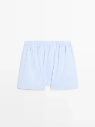 100% katoenen gestreepte boxershorts