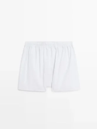 100% katoenen gestreepte boxershorts