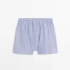 100% katoenen gestreepte boxershorts
