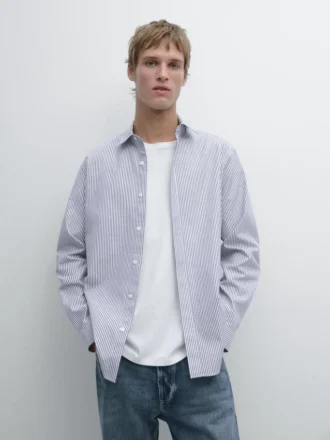 100% katoenen Oxford-overhemd