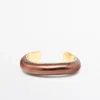 Armband met patina in bronslook