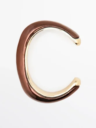 Armband met patina in bronslook