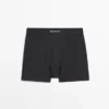 Boxershort met logo op de tailleband