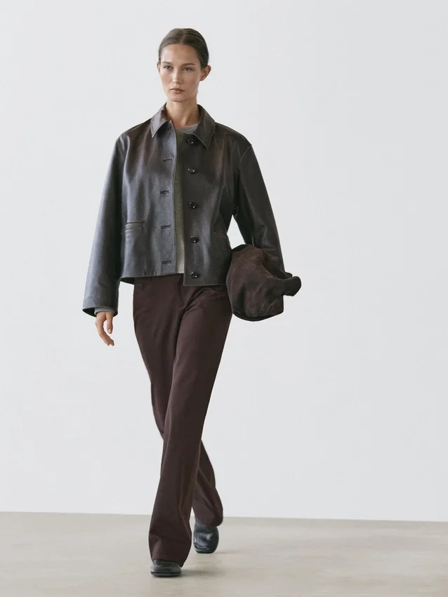 Broek met bootcut Broek met bootcut