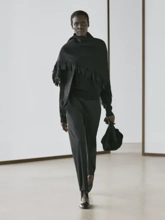 Broek met elastische zomen