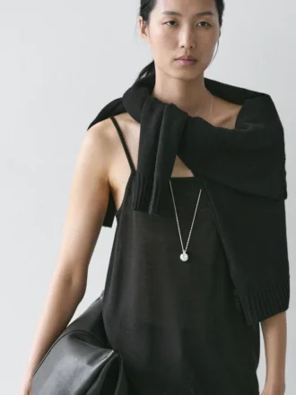 Camisole-top met kanten details