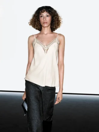 Camisole-top met knopen