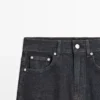 Comfortabele jeans met rechte pijpen en hoge taille
