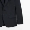 Cool Wool-blazer met ruitjesmotief