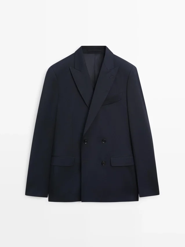 Cool Wool double-breasted Blazer Cool Wool double-breasted Blazer