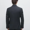 Cool Wool microgestructureerde Blazer