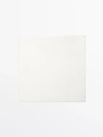 Effen sjaal van 100% katoen