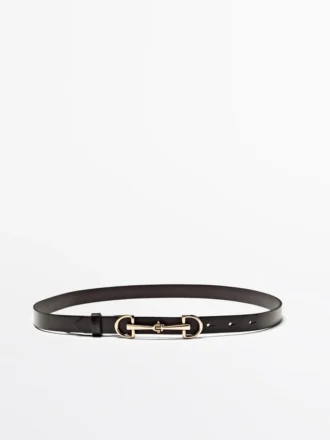 Equestrian nappaleer riem