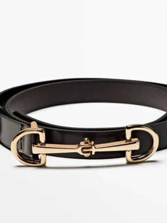Equestrian nappaleer riem