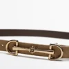 Equestrian Suede Split Leather Belt