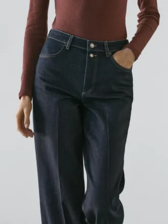 Flared jeans met hoge taille