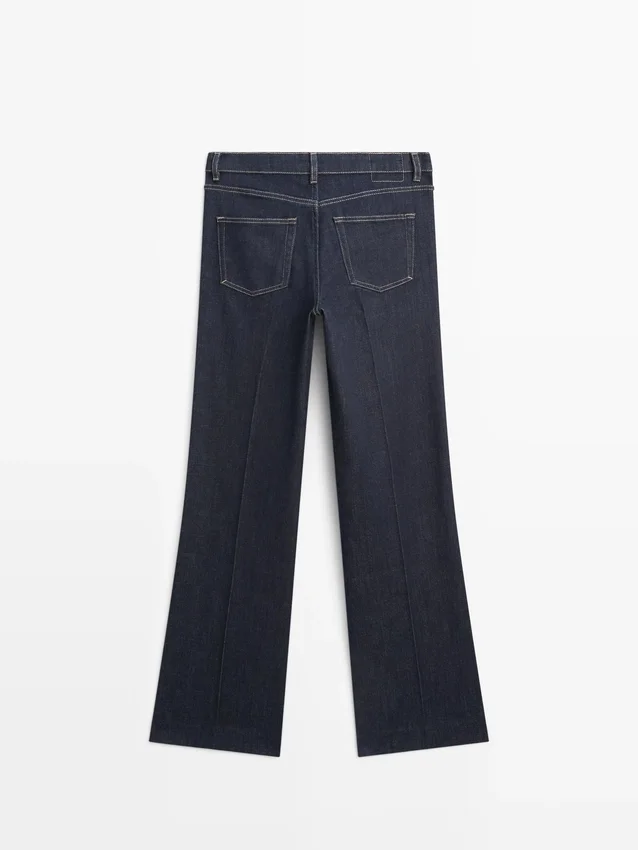 Flared jeans met hoge taille Flared jeans met hoge taille