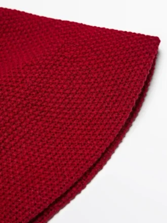 Gebreide muts van wolmix