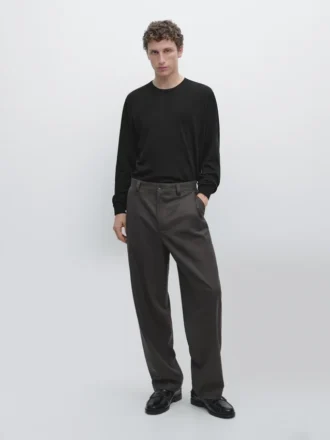 Gebreide trui van merinowol