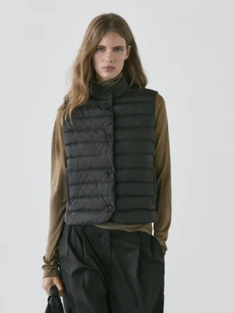 Gewatteerd puffer-gilet