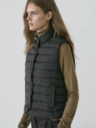 Gewatteerd puffer-gilet