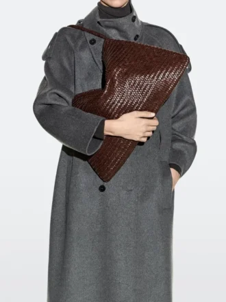 Grote geweven tas van nappaleer