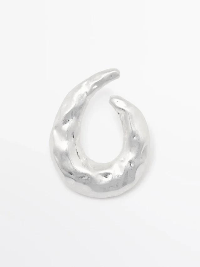 Hoopoorbellen met textuur Hoopoorbellen met textuur