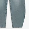 Jeans met hoge taille en barrel-pasvorm Jeans met hoge taille en barrel-pasvorm
