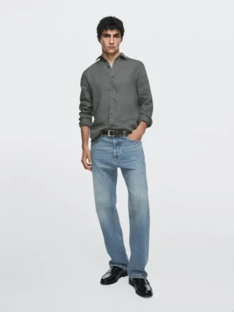 Jeans met rechte pijpen