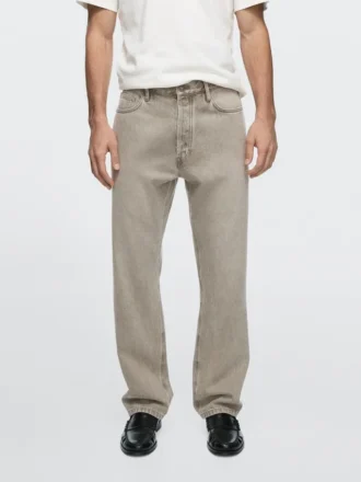 Jeans met rechte pijpen