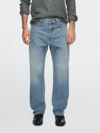 Jeans met rechte pijpen