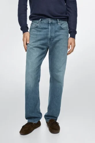 Jeans met rechte pijpen