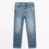 Jeans met rechte pijpen