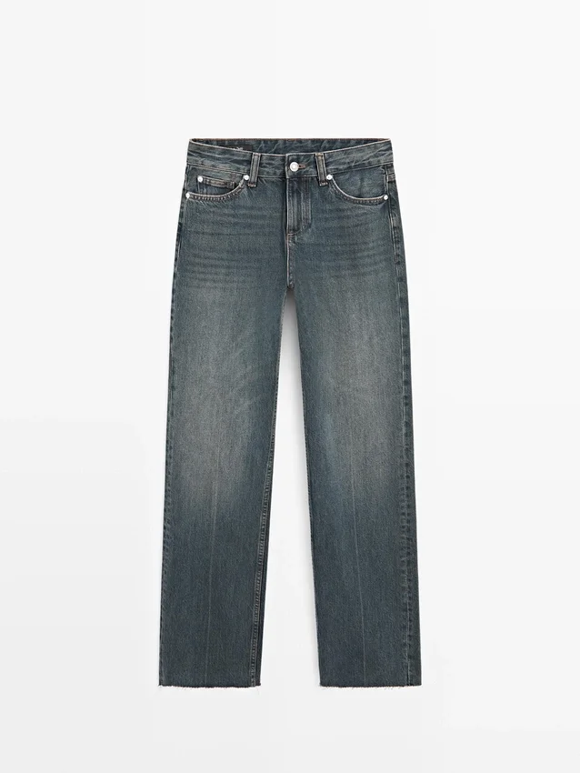 Jeans met rechte pijpen Jeans met rechte pijpen