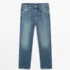 Jeans met rechte pijpen