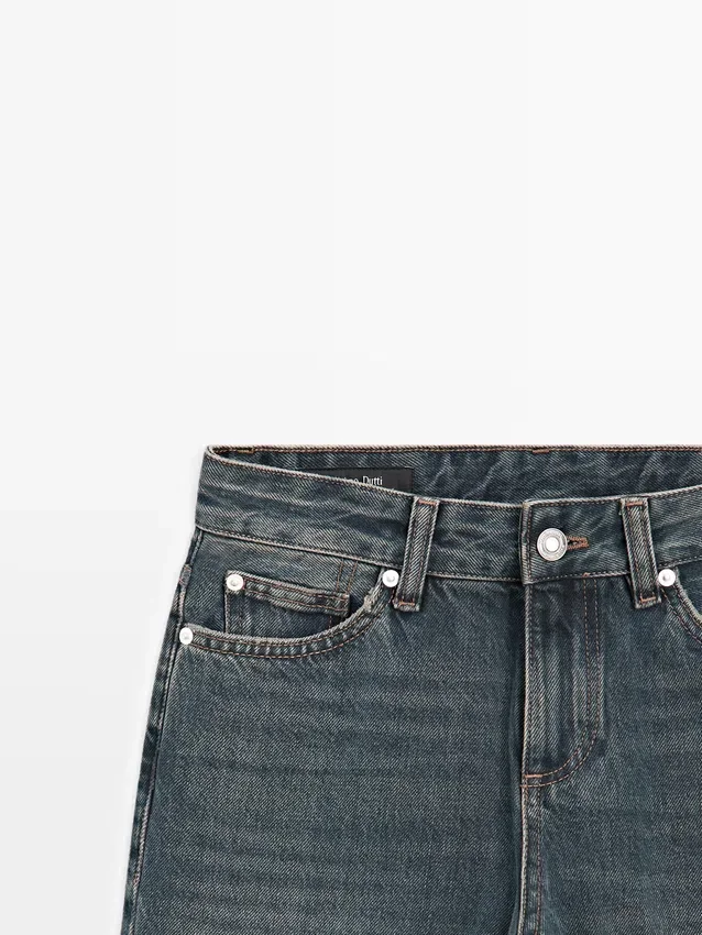 Jeans met rechte pijpen Jeans met rechte pijpen