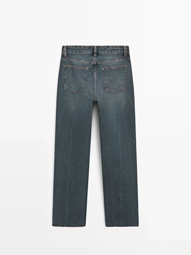 Jeans met rechte pijpen Jeans met rechte pijpen
