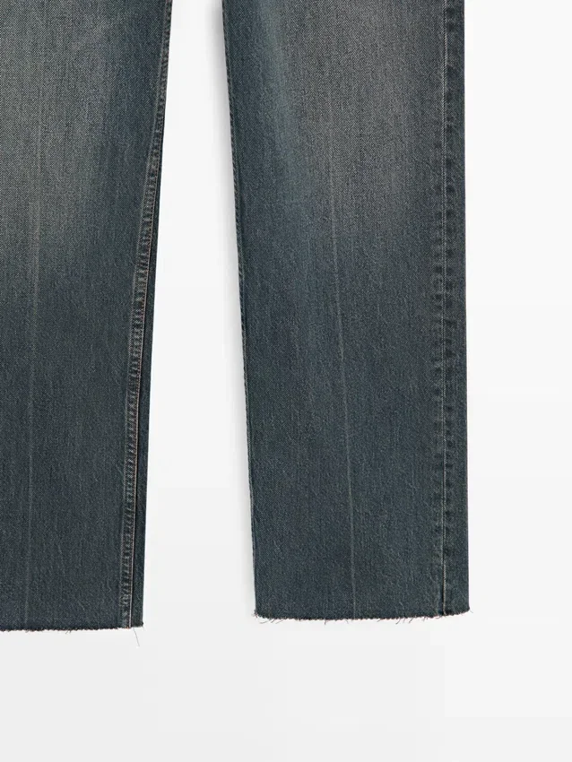 Jeans met rechte pijpen Jeans met rechte pijpen