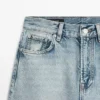 Jeans met rechte pijpen en hoge taille Jeans met rechte pijpen en hoge taille