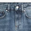 Jeans met rechte pijpen en middelhoge taille