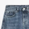 Jeans met rechte pijpen en middelhoge taille