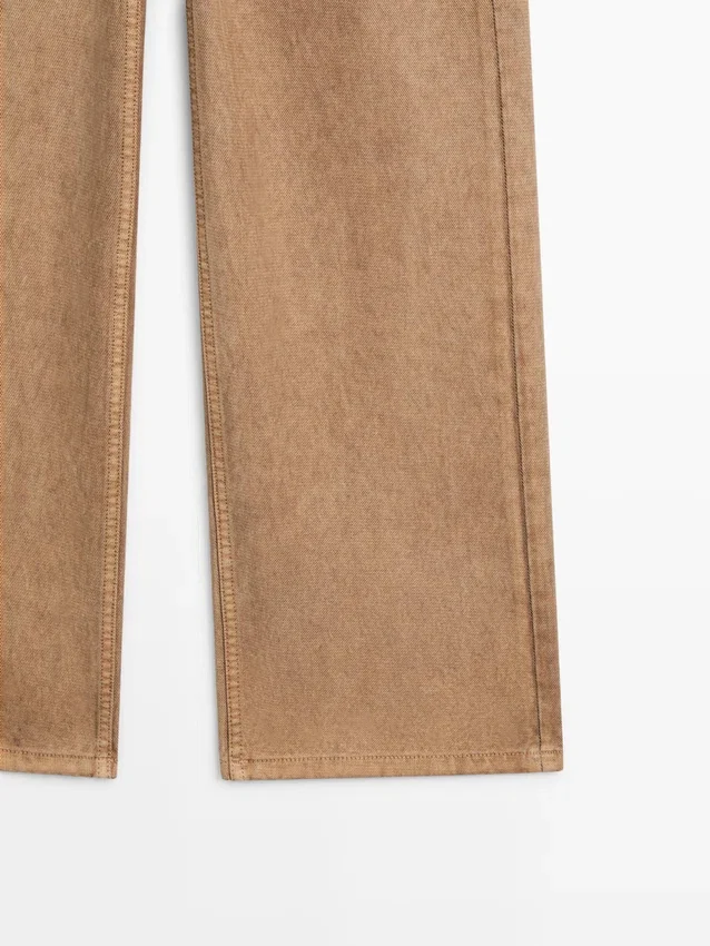 Jeans met wijde pijpen Jeans met wijde pijpen