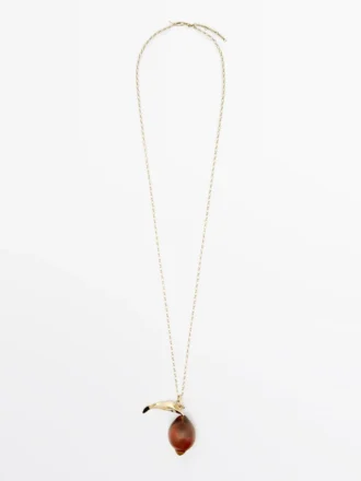 Ketting met glazen citroen